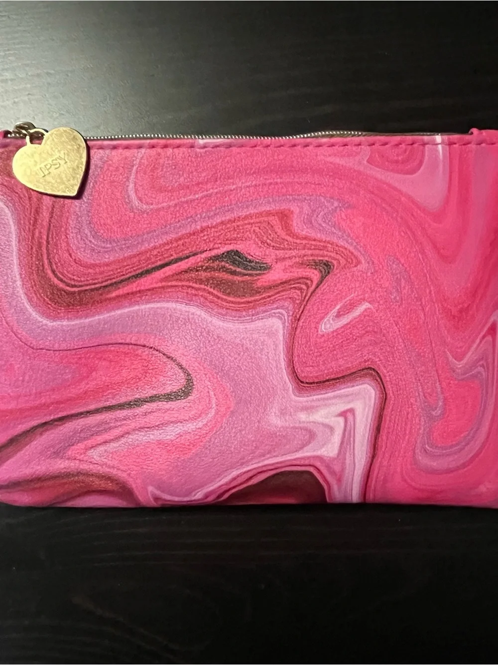 IPSY & Danielle Creations 2-Piece Pink Cosmetic Makeup Bag Set